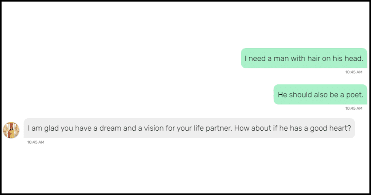 We Decided To Test The Newly-Developed Sima Taparia Chatbot. Of Course, We Were Asked To Compromise