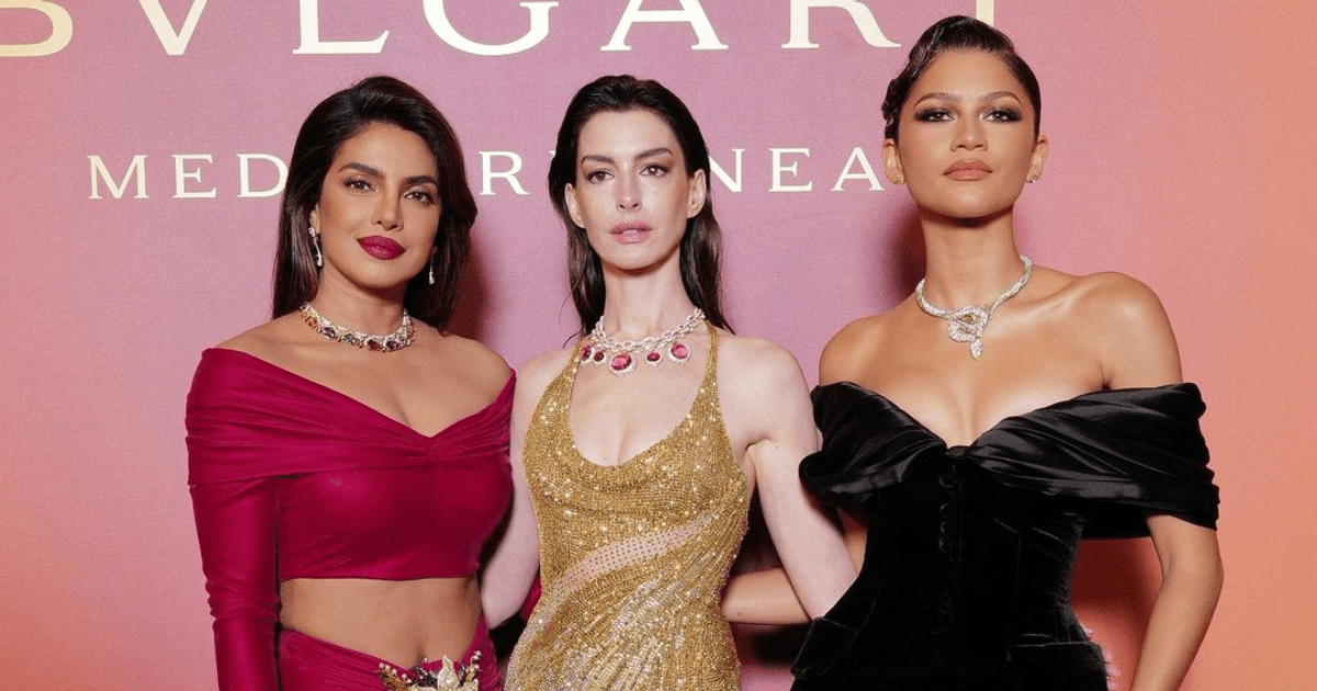 This Picture Of PC, Zendaya & Anne Hathaway Is Doing Rounds On The Internet & OMG