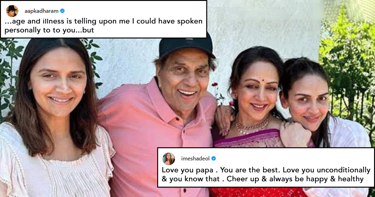 ‘Could Have Spoken Personally To You…’: Veteran Actor Dharmendra’s Cryptic Note To His Family