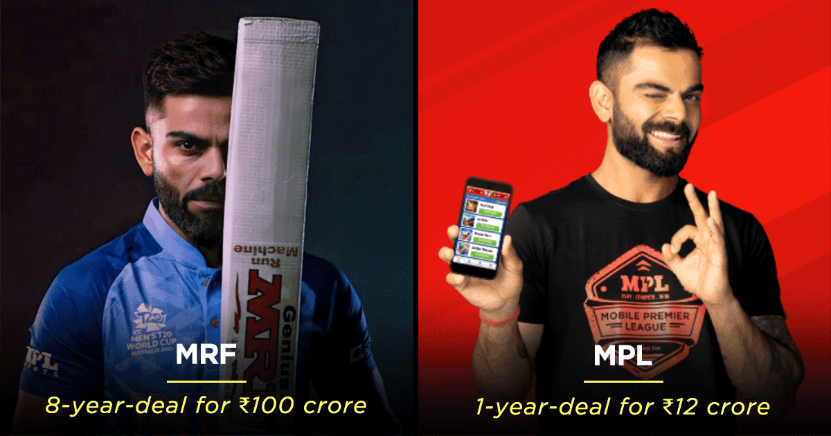 From MRF To Puma, Here Is What Brands Are Paying Virat Kohli For Their Endorsement
