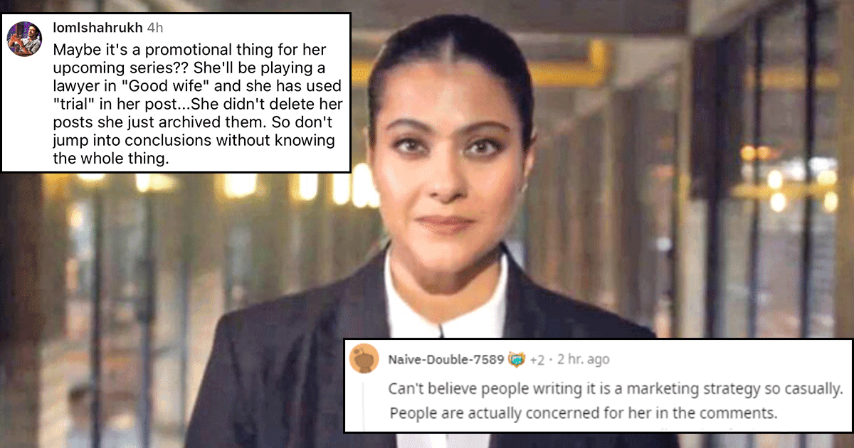 Kajol Got Her Fans Concerned With ‘Toughest Trial’ Post. Turns Out, It Was All A Promotional Stunt