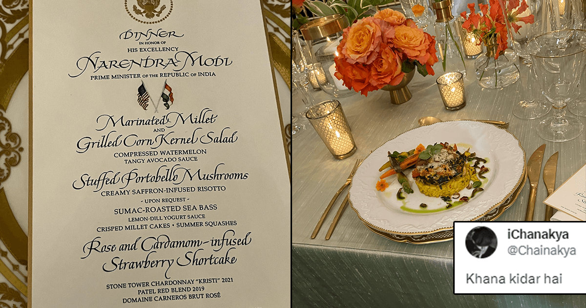 Millet To Stuffed Mushrooms, PM Modi’s State Dinner Menu Has Twitter Asking ‘Where’s The Food?’