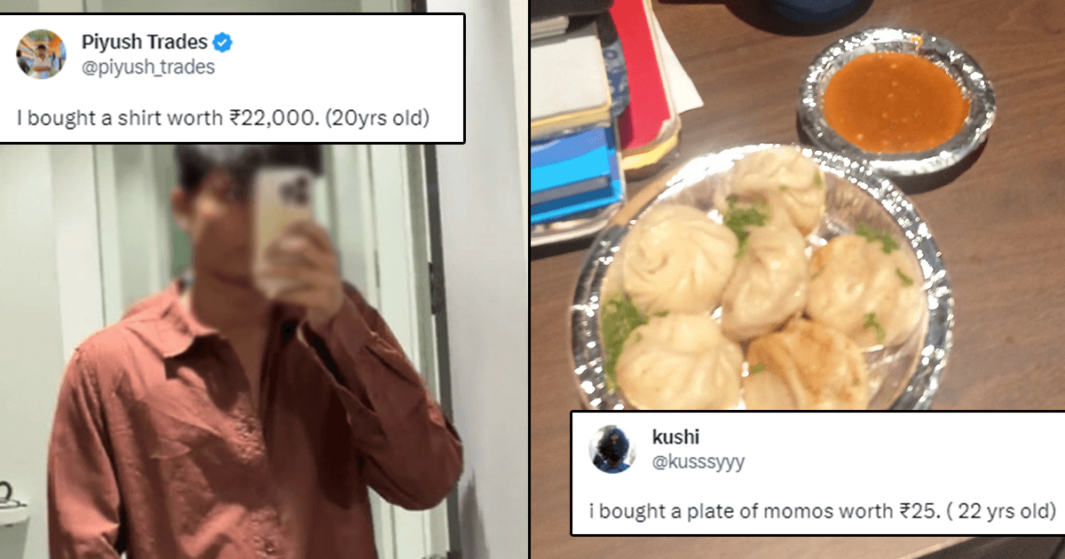 This Guy Flexed About Buying A ‘₹22,000 Shirt’ & Twitterati Can’t Stop Flaunting Their Purchases