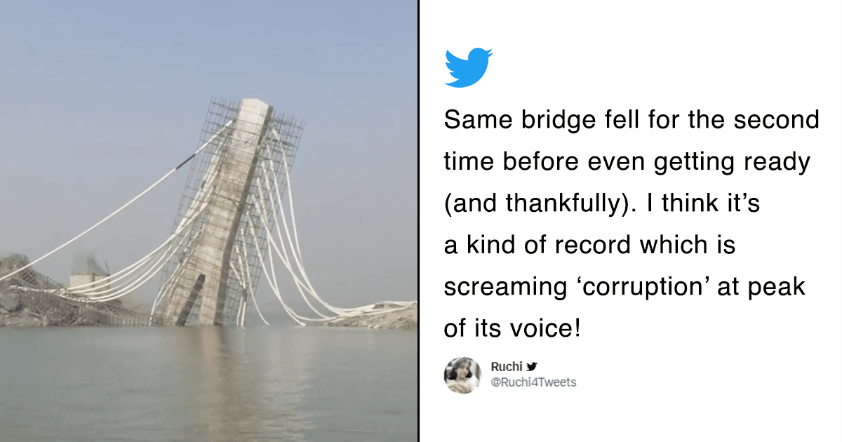Bihar Govt Pulls Down A Bridge Over Design Flaw, Almost A Decade After Its Construction Began