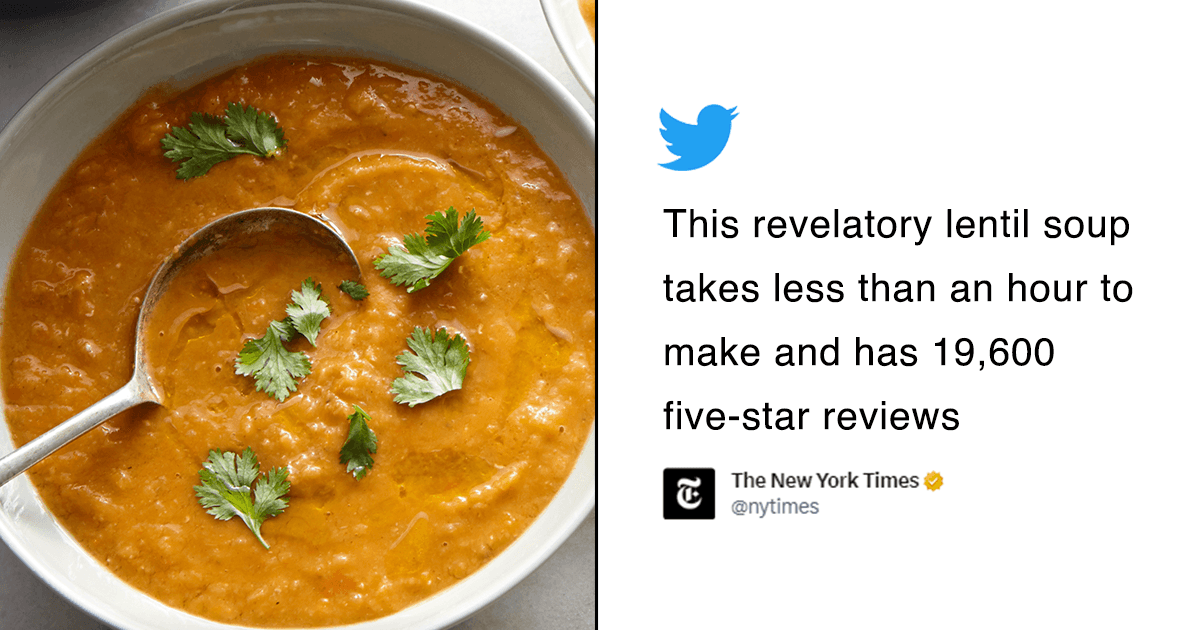 New York Times Shares Recipe Of ‘Red Lentil Soup’, Desi Twitter Be Like ‘Isko Dal Bolte Hain’