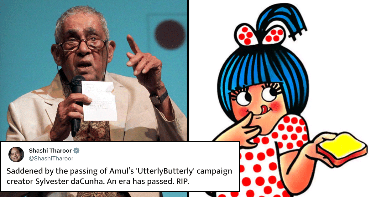 Tributes Pour In As Sylvester daCunha, The Creator Of The Iconic Amul Girl, Passes Away At 87
