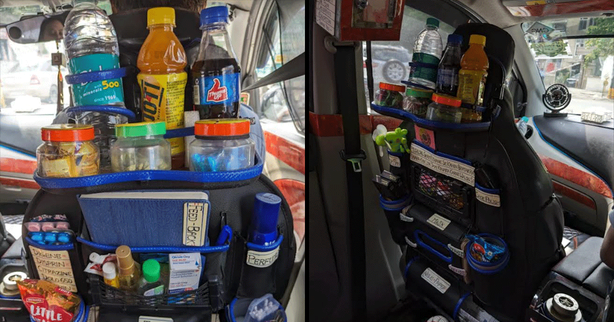 Medicines To Wifi: I Travelled In The Famous Cab That Has Everything One Might Need & It Was Amazing
