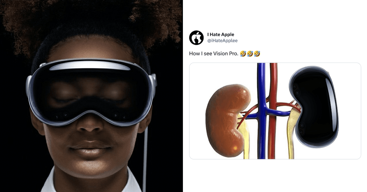 Apple’s Newly Launched Mixed Reality Headsets Have Begun A Memefest On Twitter