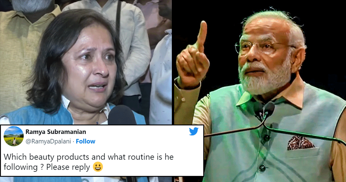 A Woman Teared Up ‘Cos PM Modi’s “Face Was Glowing” During His Speech & Twitter Is Talking Skincare