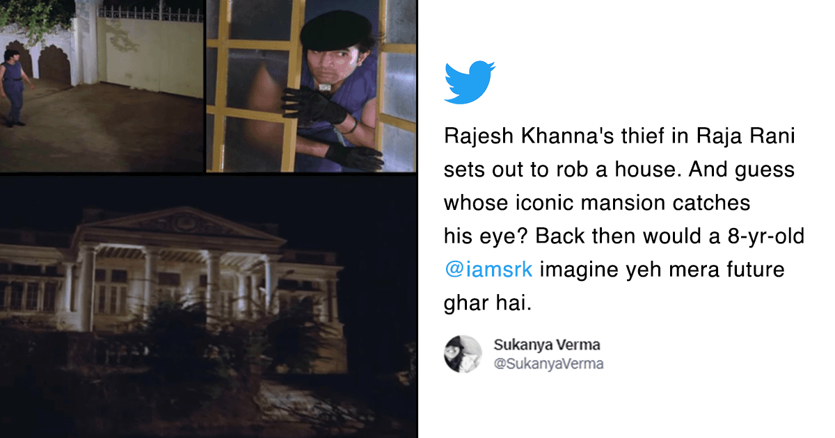 SRK’s Mannat Featured In Rajesh Khanna’s ’73 Film ‘Raja Rani’ & We’re Convinced That Fate’s A Thing