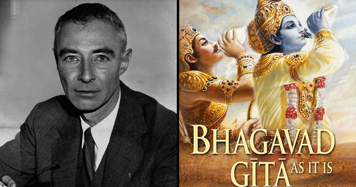 This Old Video Of Oppenheimer Quoting Bhagavad Gita Has People Talking