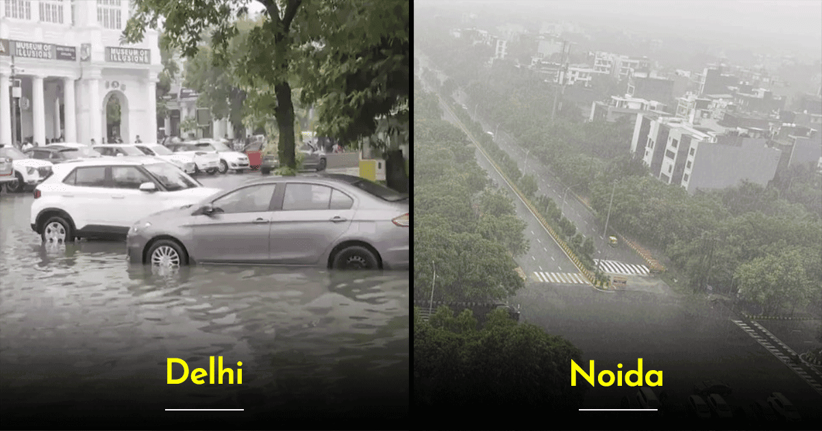 As Delhi-Gurgaon Face Waterlogging Due To Heavy Rains, People Praise Noida For Its Infrastructure
