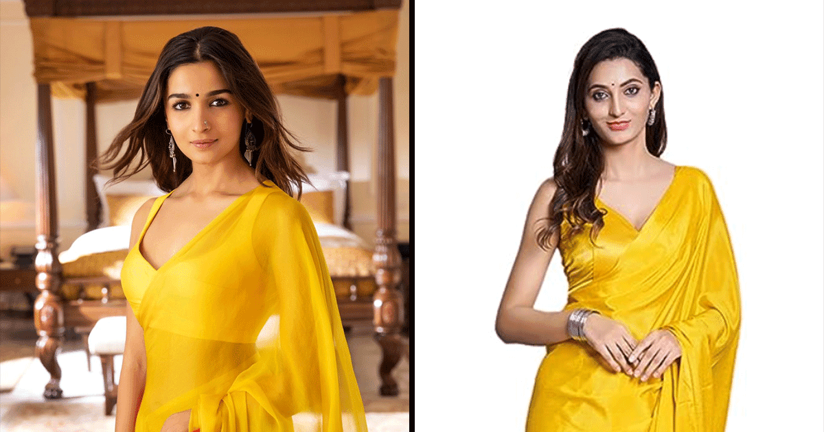 Loved Alia Bhatt’s Sarees From RRKPK? Here’s How You Can Get The Same Look For Under ₹1200
