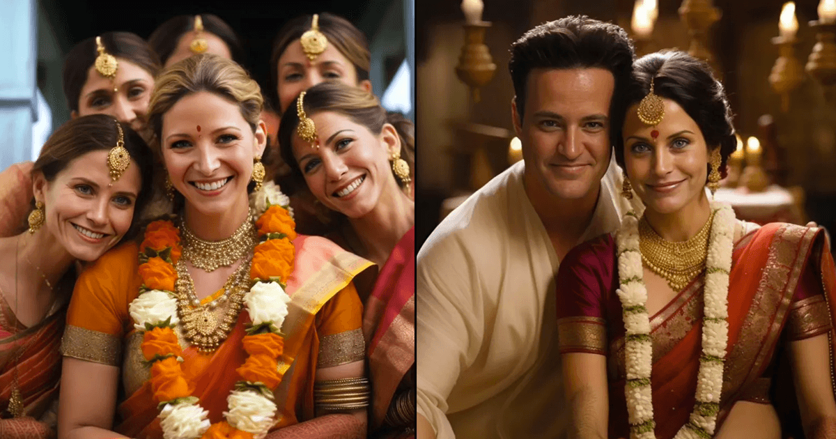 AI Images Of F.R.I.E.N.D.S Characters In Indian Ethnic Wear Are Viral & Could We BE More Fascinated?