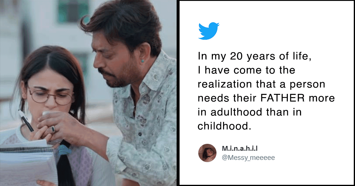 Someone Started A Full-Blown Debate On When One Needs A Father The Most & Twitter Obliged