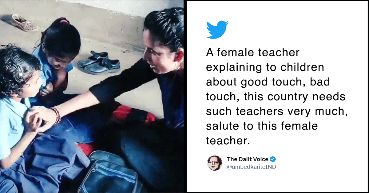 Teacher Educates Kids on ‘Good’ & ‘Bad’ Touch, & Its Video Has Won the Internet