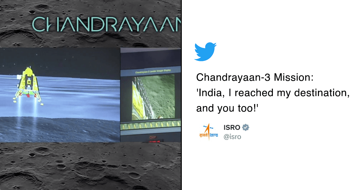 India Is On The Moon: ISRO Successfully Lands Chandrayaan 3 & The Country Is Crying Happy Tears
