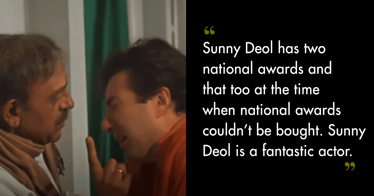 Sunny Deol Is Much More Than Just Shouting In Scenes, This Reddit Thread Says It All