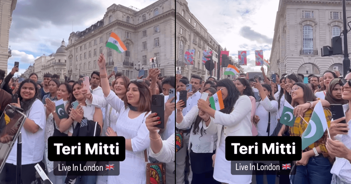 Indians & Pakistanis Enjoying “Teri Mitti” On London Streets Is The Spirit Of Unity We Live For
