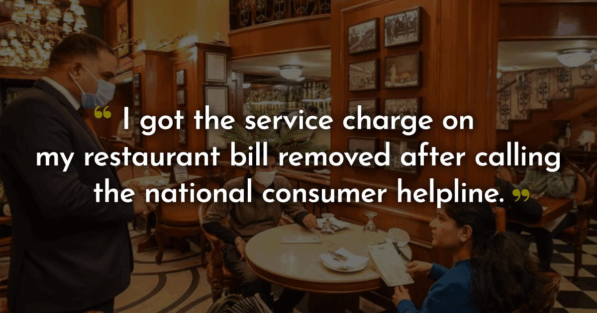 This Is How A Guy Got Service Charge Removed From His Bill & We Wish We Had Known It Sooner