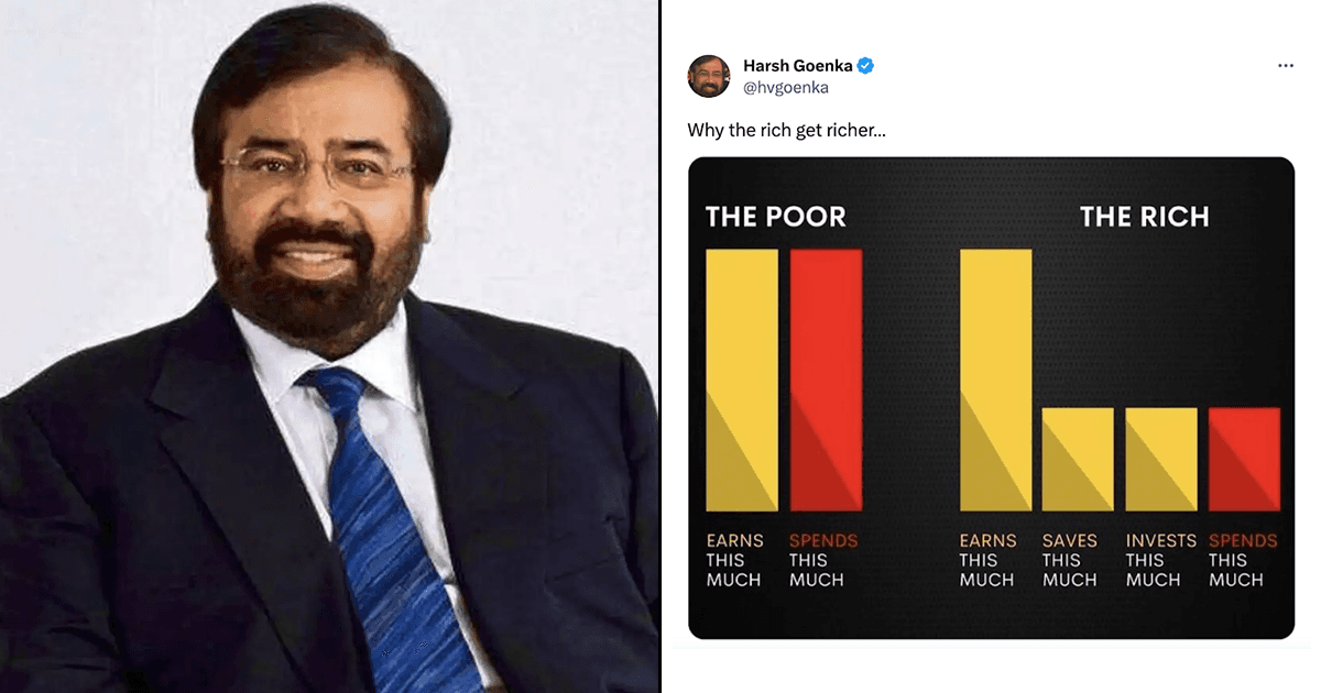Harsh Goenka’s Absurd Infographic On ‘Why Rich Get Richer’ Has Pissed The Internet
