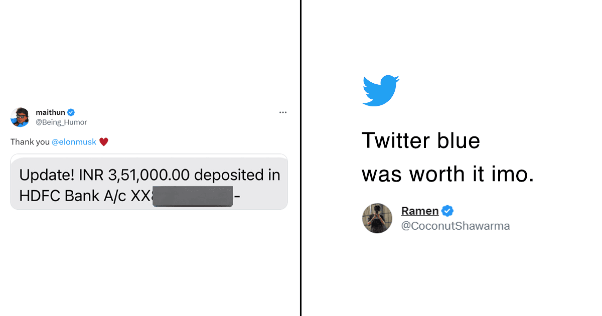 People With Blue Ticks Are Apparently Receiving Money From Elon Musk. Okay, We’re Quitting