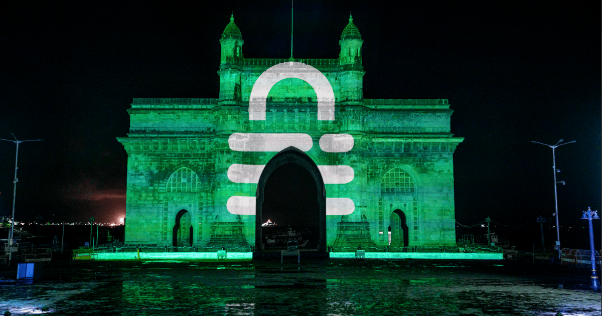 The Gateway Of India Witnesses Its First Ever 3D Anamorphic Show For WhatsApp’s Privacy Campaign!