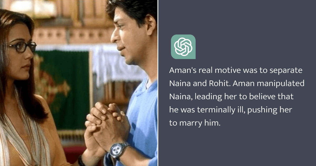 We Asked AI For Alternate Endings Of SRK’s Romantic Films, BUT He’s A Villain In All Of Them