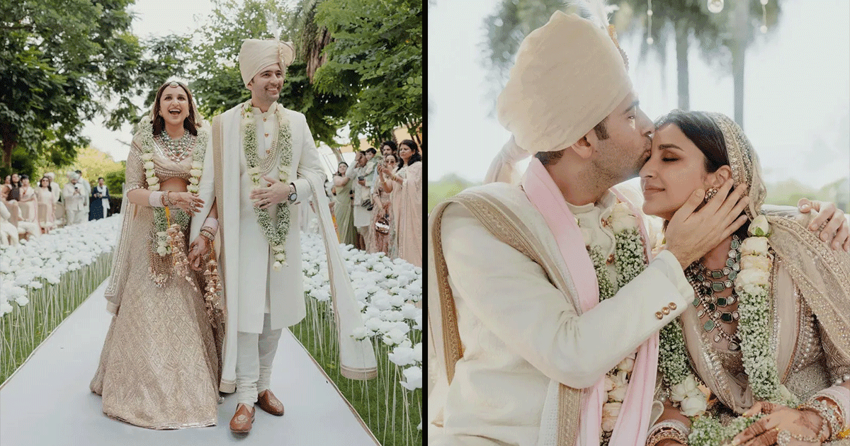 Parineeti Chopra & Raghav Chadha’s Wedding Pictures Are Here & We Love How Dreamy They Look