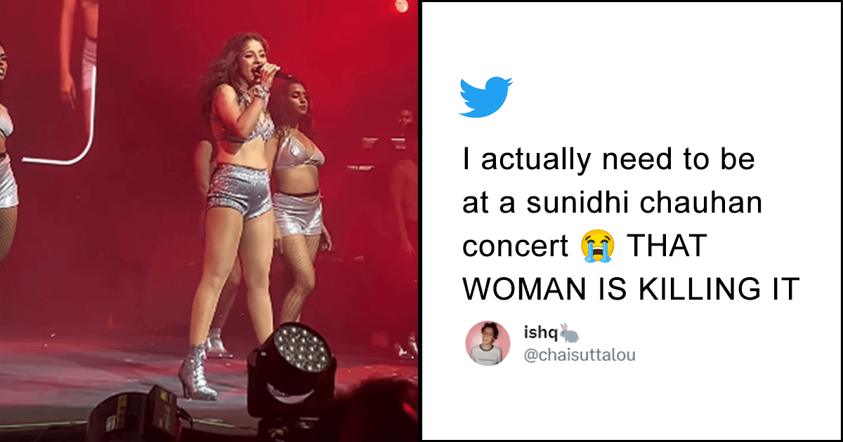 Sunidhi Chauhan Is A Queen And A Rockstar. These 10 Videos From Her Concerts Are Proof