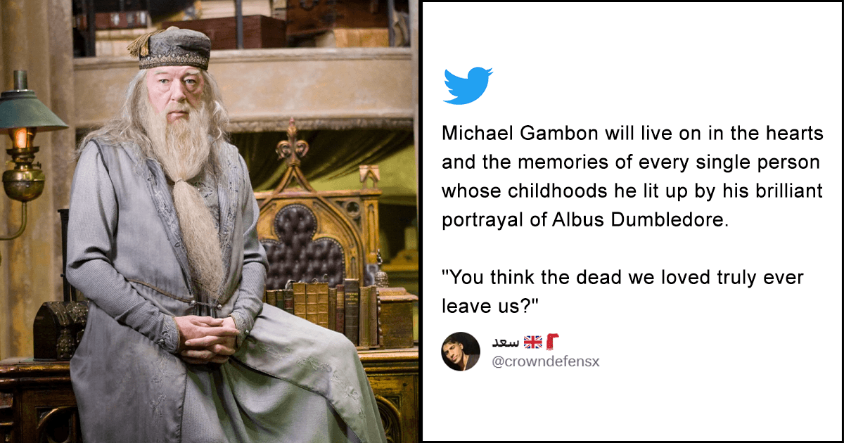 People Mourn With Broken Hearts As Michael Gambon, Dumbledore From ‘Harry Potter’, Passes Away