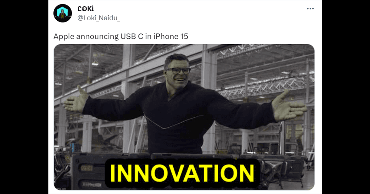 Apple Launched iPhone 15 & Internet Launched The Memes