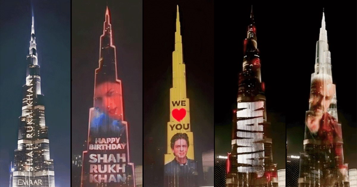 SRK Shined On Burj Khalifa AGAIN With Jawan Trailer & We Think He Unofficially Owns The Building