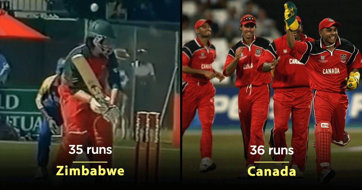 14 Of The Most Shockingly Low Runs Recorded In The History Of International Cricket