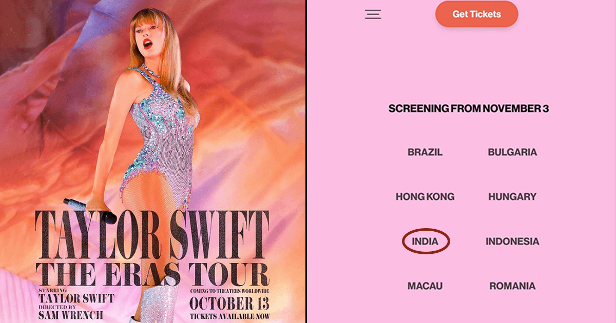 Taylor Swift’s ‘The Eras Tour’ Movie Will Screen In India & We’re Like, It’s Been A Long Time Comin’