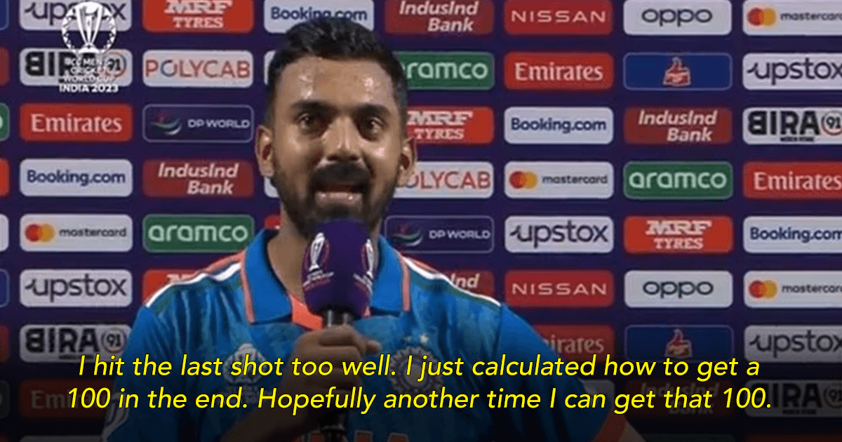 KL Rahul Reveals How He Was Planning A Century Last Night But Hit The Last Shot “Too Well”