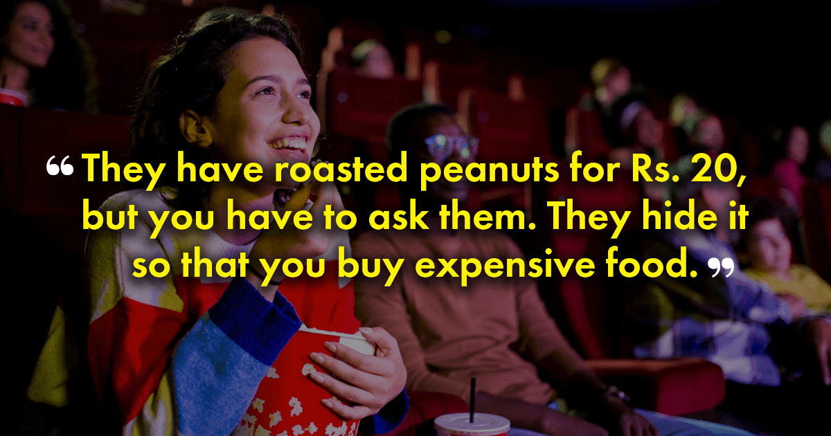 People Are Sharing Hilarious ‘Hacks’ To Save Money On Food At Theatres & We Can’t Wait To Try Them