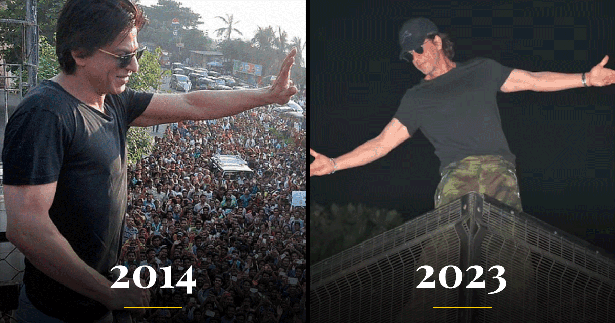 Spreading Love From The Balcony: These Pictures Of SRK On His Birthday Are As Special As Him