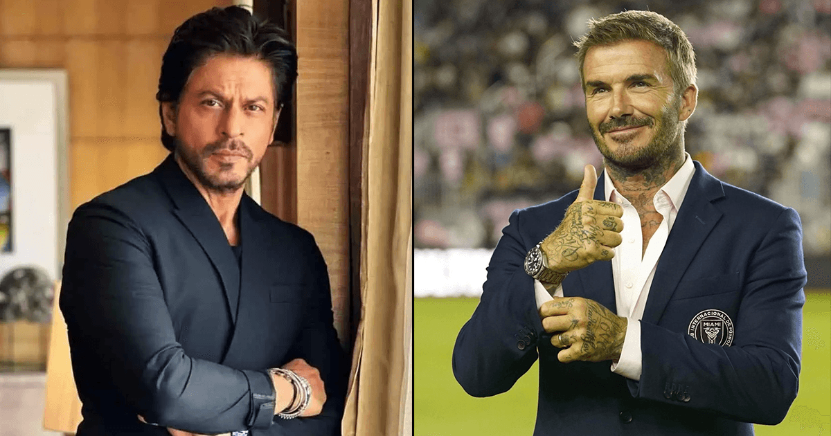 Footballer David Beckham Visits Shah Rukh Khan’s Mannat For A Private Bash Before Leaving India