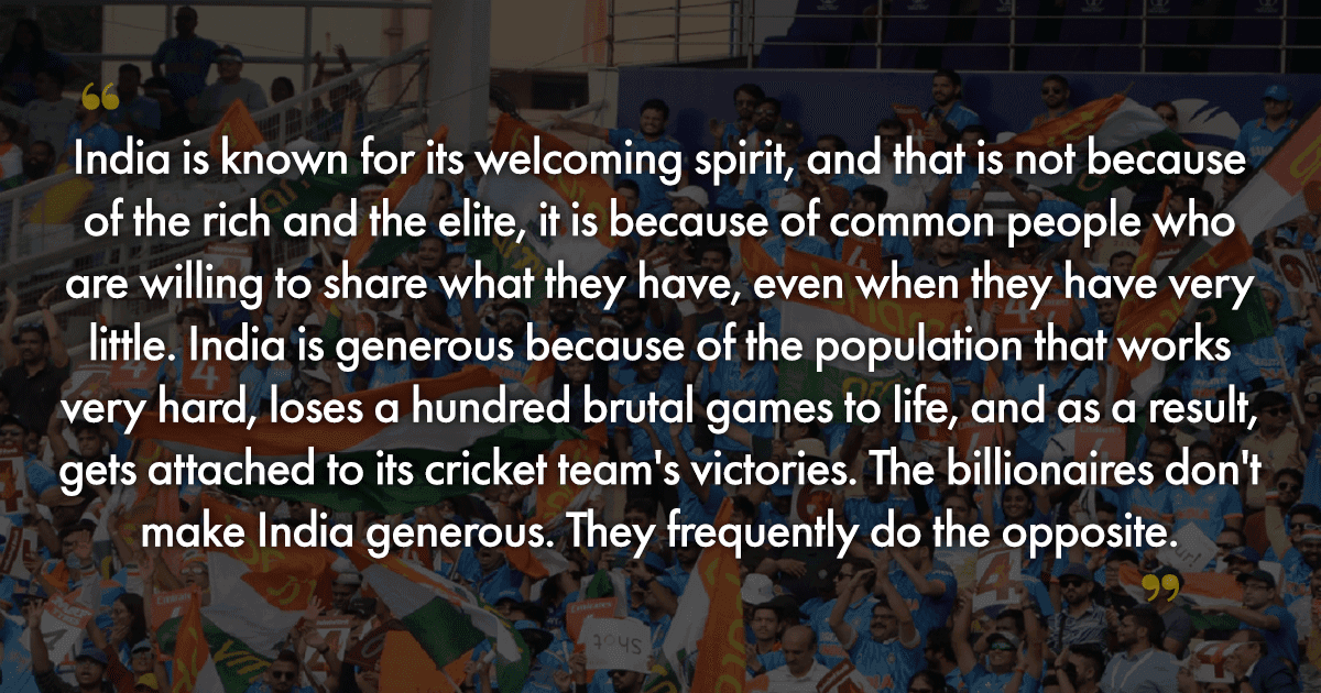 The World Cup Taught India Many Lessons But The Most Crucial Was Perhaps Not Related To Cricket