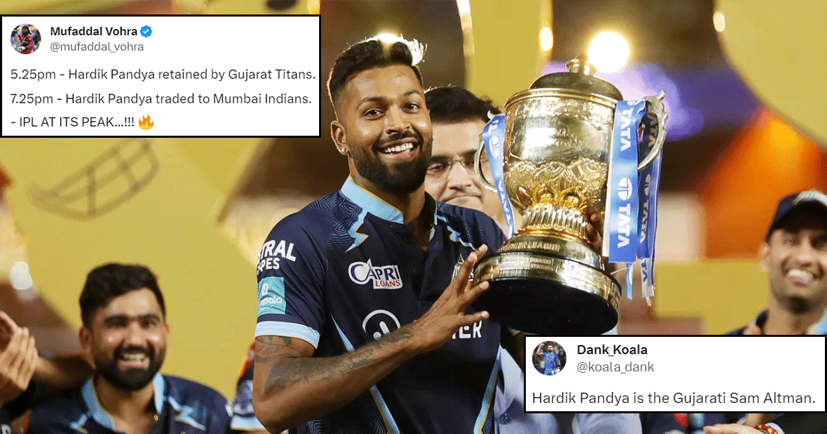 Sam Altman 2.0? Hardik Pandya Getting Traded For IPL 2024 Has Confused The Shiz Outta People