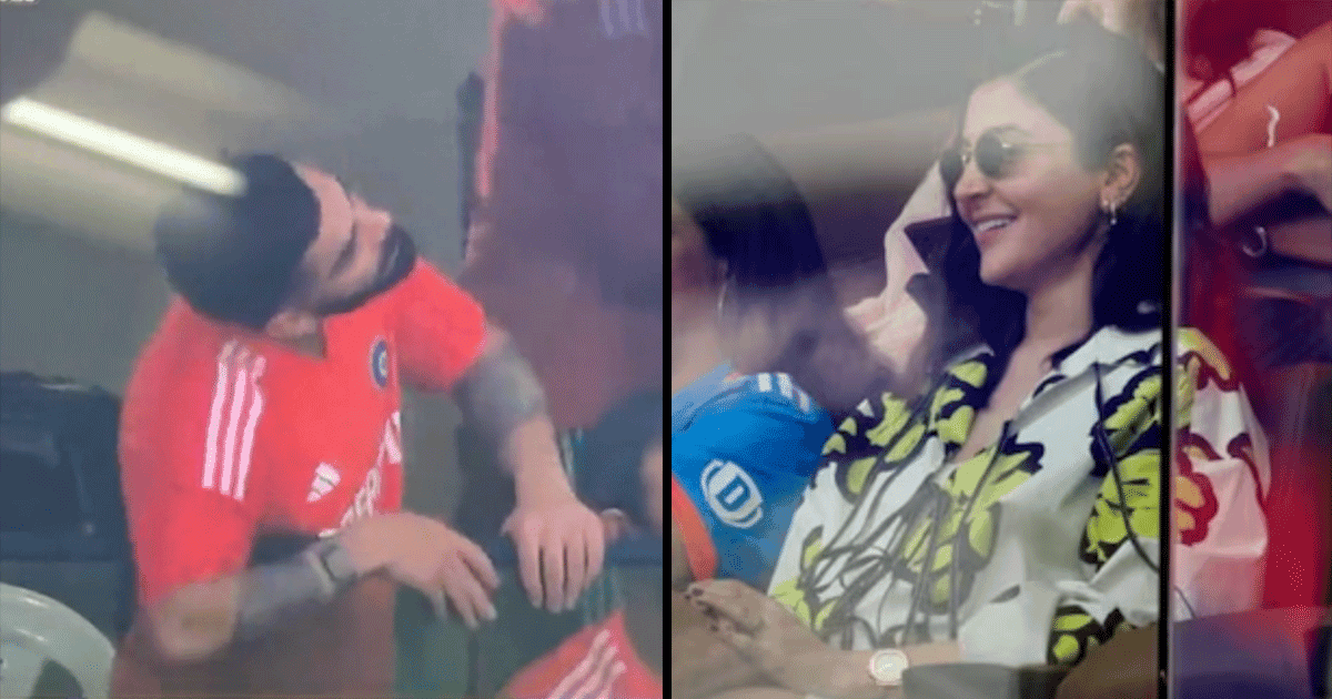 Virat Looking For Anushka From The Stands Is Peak Lover Behavior & We’re Here For It