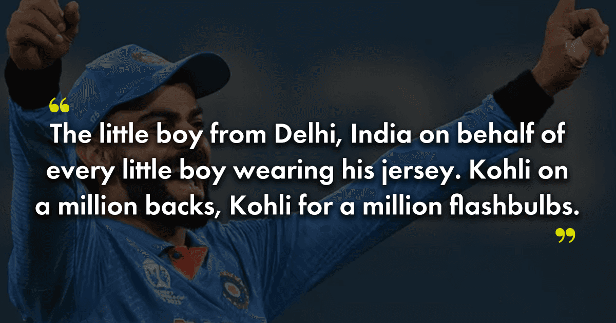 Kohli May Have Lost His Wicket But Commentator Peter Drury’s Words Sum Up How India Feels About Him