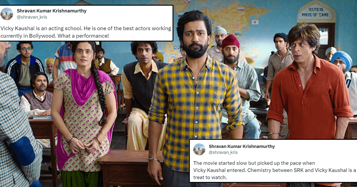 SRK’s ‘Dunki’ Is Receiving Mixed Reviews But Vicky Kaushal’s Performance Seems To Have Won The Show