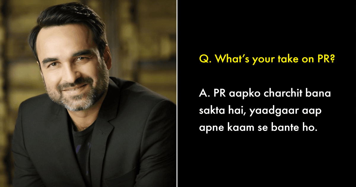 Pankaj Tripathi Talks About His Acting Process, His Journey And More In His Reddit AMA