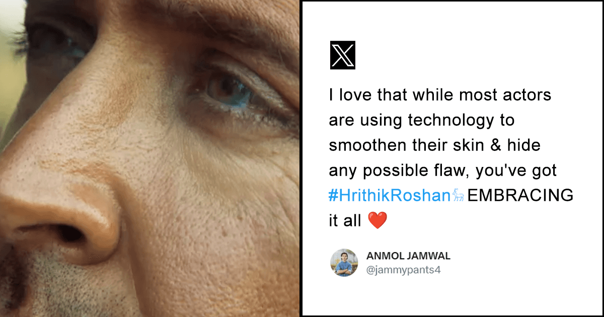 Lauding Hrithik For Embracing His Wrinkles Is Okay But It’s Mostly The Society Why People Hide Them