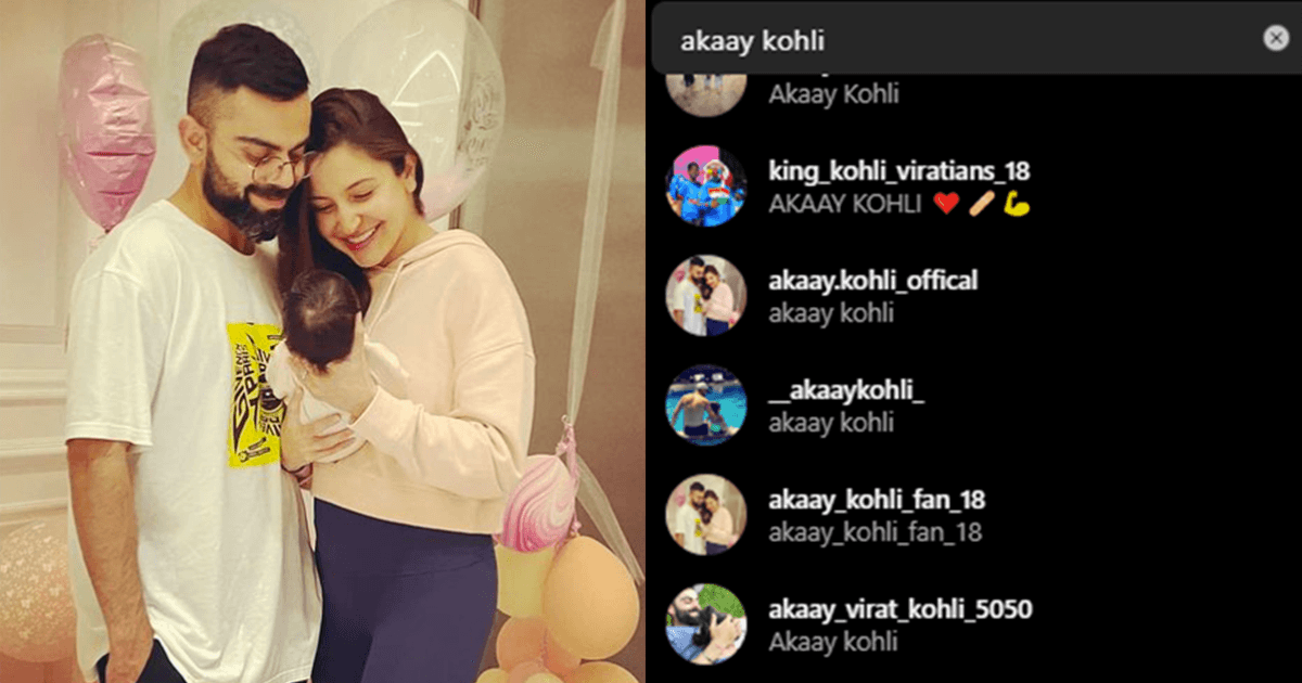 Virat & Anushka’s New Born ‘Akaay’ Is Already On Instagram. Well, At Least A Hundred Of Him