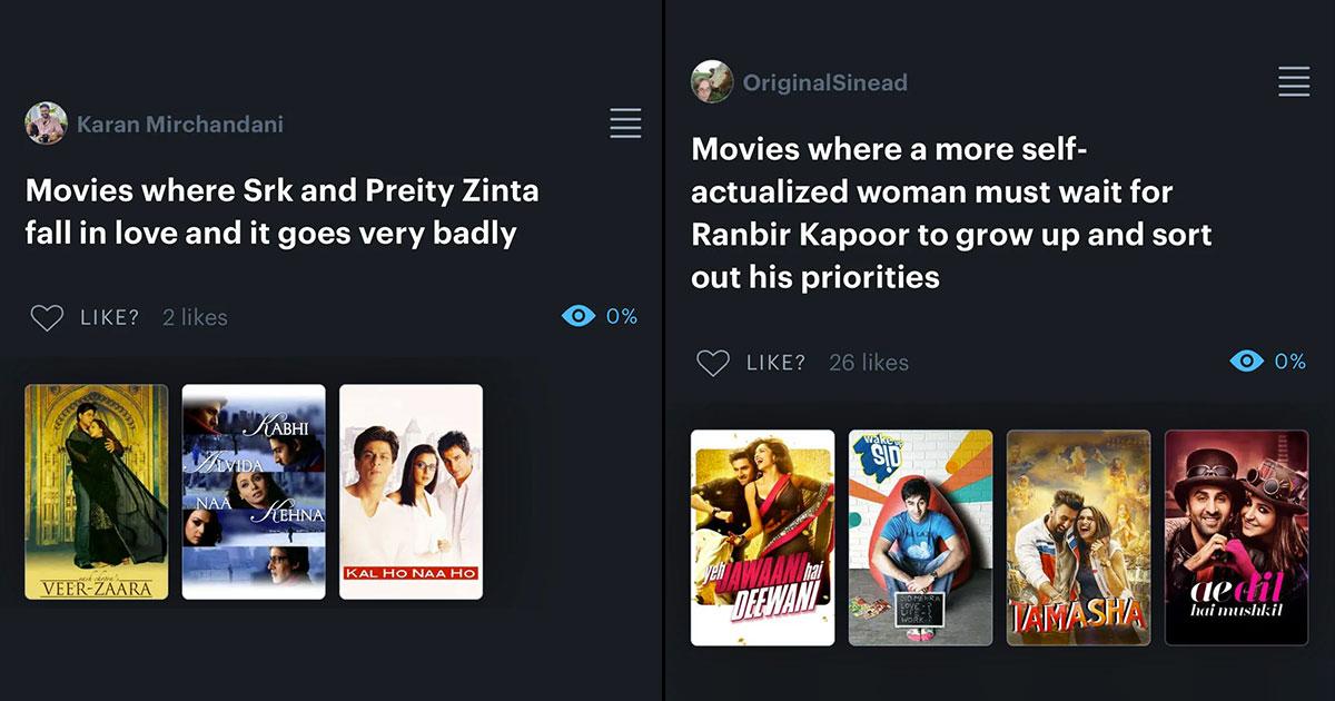 13 Lists About Bollywood Movies On ‘Letterboxd’ That Are SO Accurate They’re Actually Hilarious