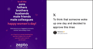 This Grocery App’s Women’s Day Message Has Desis Wondering “What Does It Even Mean?”