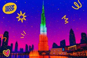 Dubai’s Burj Khalifa Lights Up to Celebrate PM Narendra Modi’s 75th Birthday